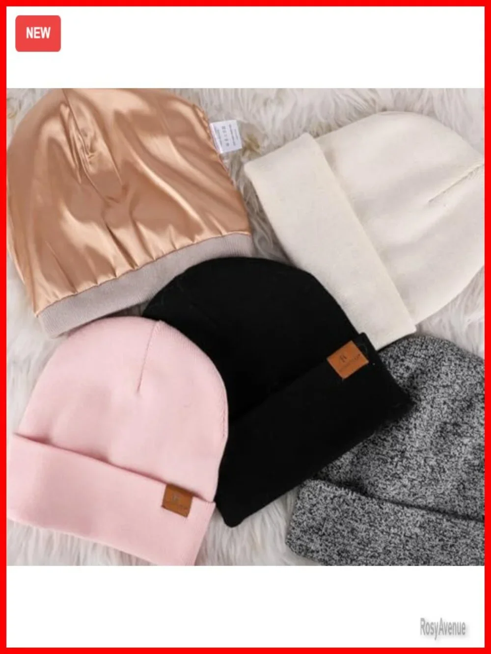 Warm Winter Hat Scarf Gloves Headband Set Fleece Lined Touchscreen Gloves